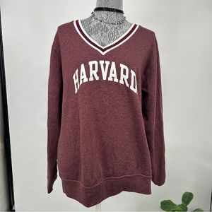 Harvard Ivy League maroon college sweatshirt size extra large